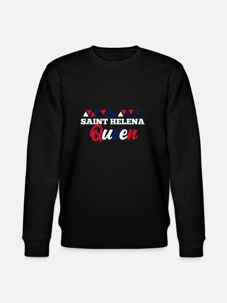 Saint Helena - Stanley/Stella CHANGER Unisex Organic Sweatshirt - black