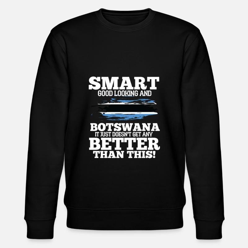 Botswana - Sweat bio CHANGER Stanley/Stella Unisexe - noir