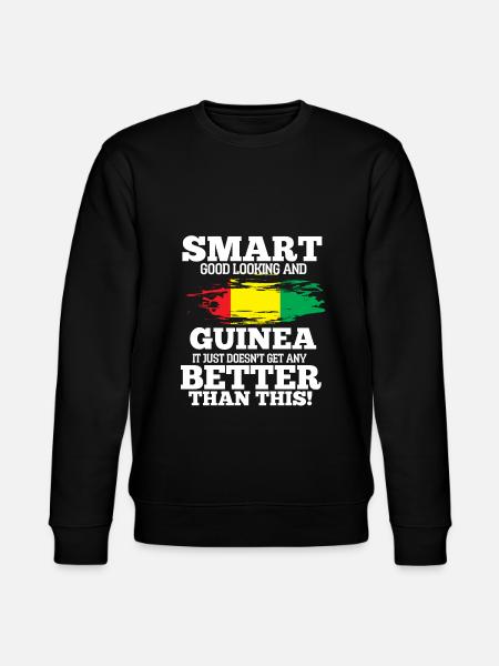 Guinea - Stanley/Stella CHANGER Unisex Organic Sweatshirt - black
