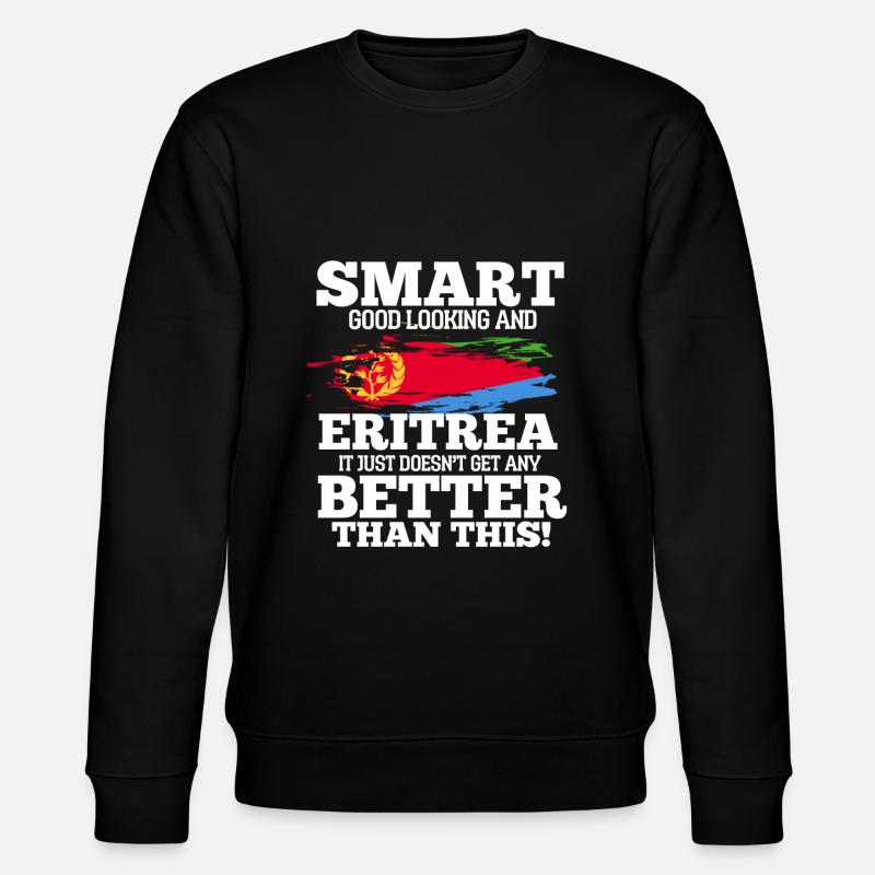 Érythrée - Sweat bio CHANGER Stanley/Stella Unisexe - noir