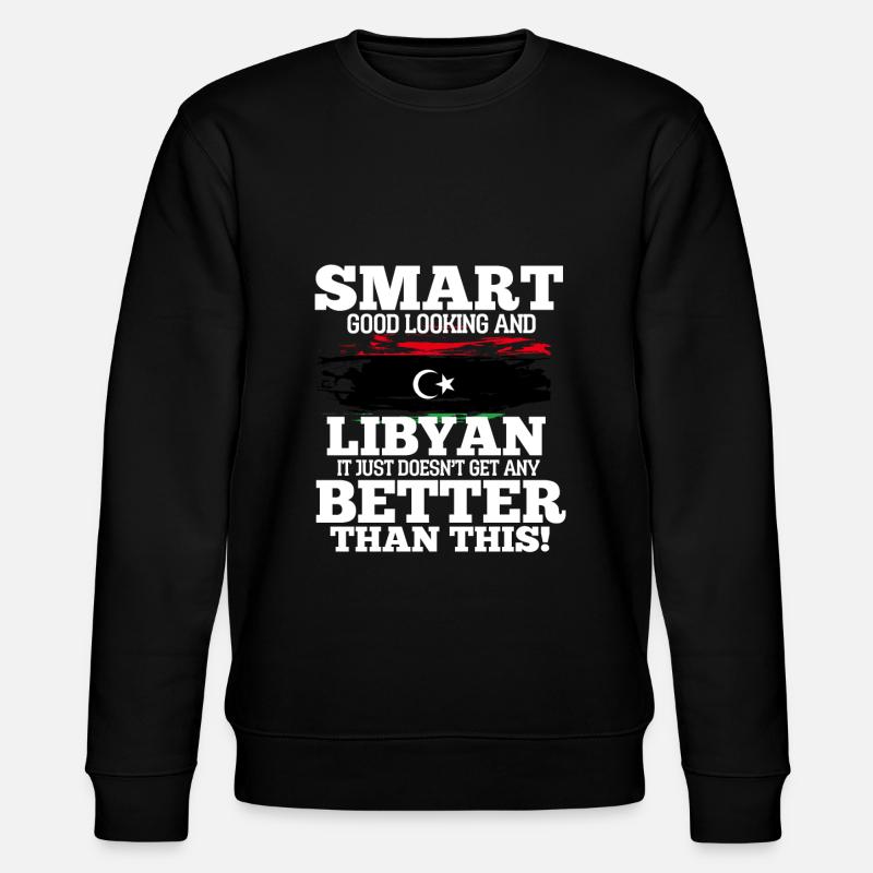 Libia - Stanley/Stella CHANGER Unisex Organic Sweatshirt - black