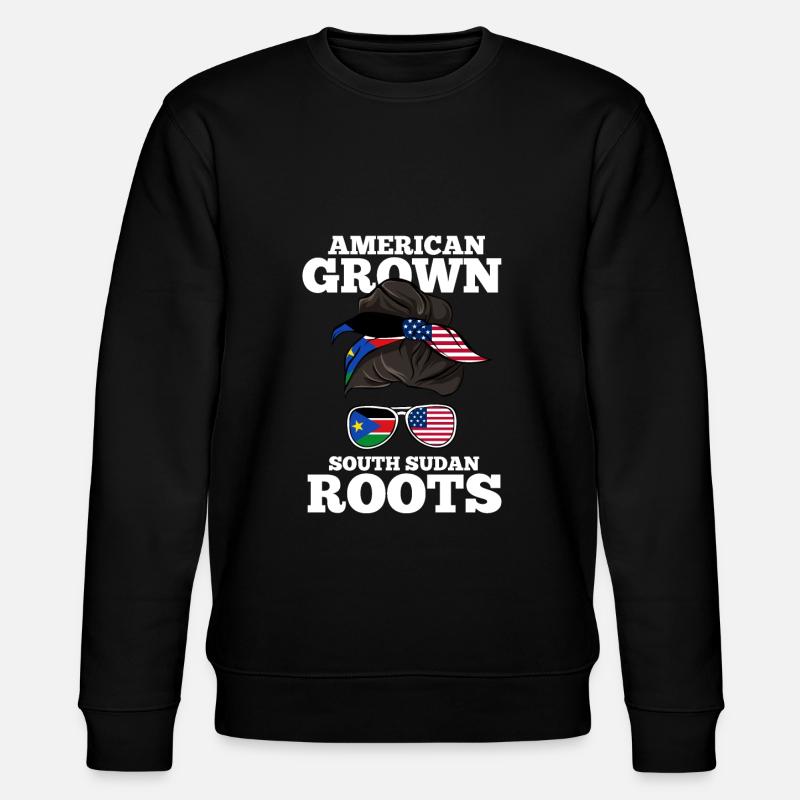 Soudan du Sud - Sweat bio CHANGER Stanley/Stella Unisexe - noir