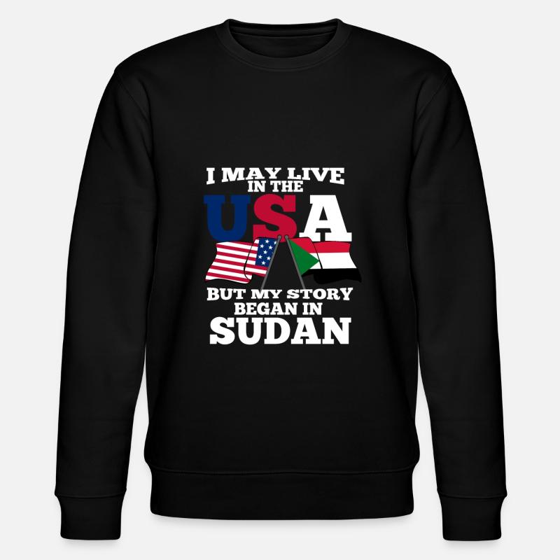 Soudan - Sweat bio CHANGER Stanley/Stella Unisexe - noir