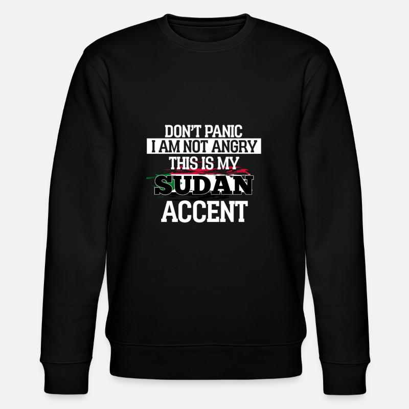Sudan - Stanley/Stella Unisex Bio-Sweatshirt CHANGER  - Schwarz