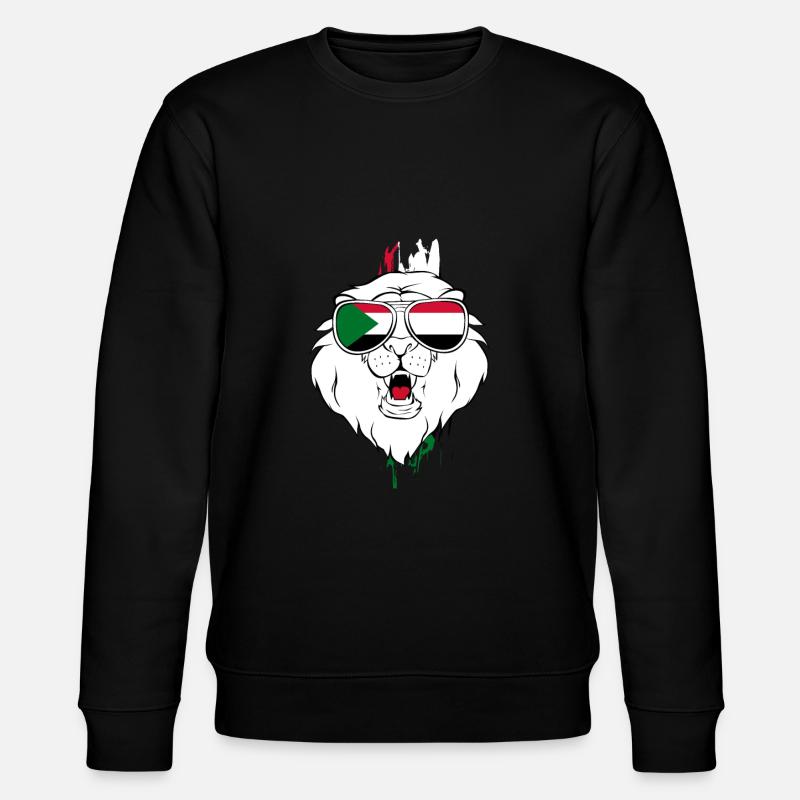 Sudan - Stanley/Stella Unisex Bio-Sweatshirt CHANGER  - Schwarz