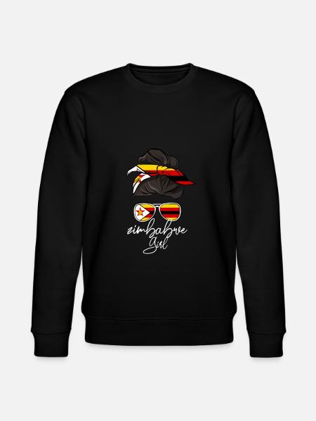 Zimbabwe - Stanley/Stella CHANGER Unisex Organic Sweatshirt - black
