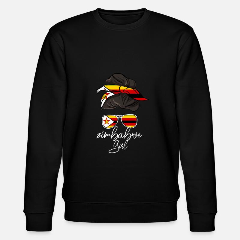 Zimbabwe - Sweat bio CHANGER Stanley/Stella Unisexe - noir