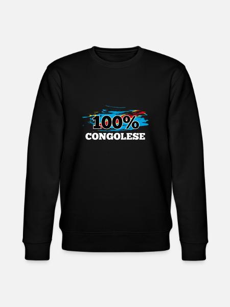 Congo - Stanley/Stella CHANGER Unisex Organic Sweatshirt - black
