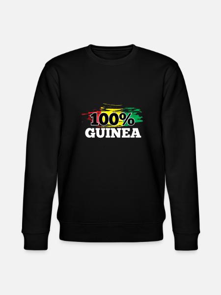 Guinea - Stanley/Stella CHANGER Unisex Organic Sweatshirt - black