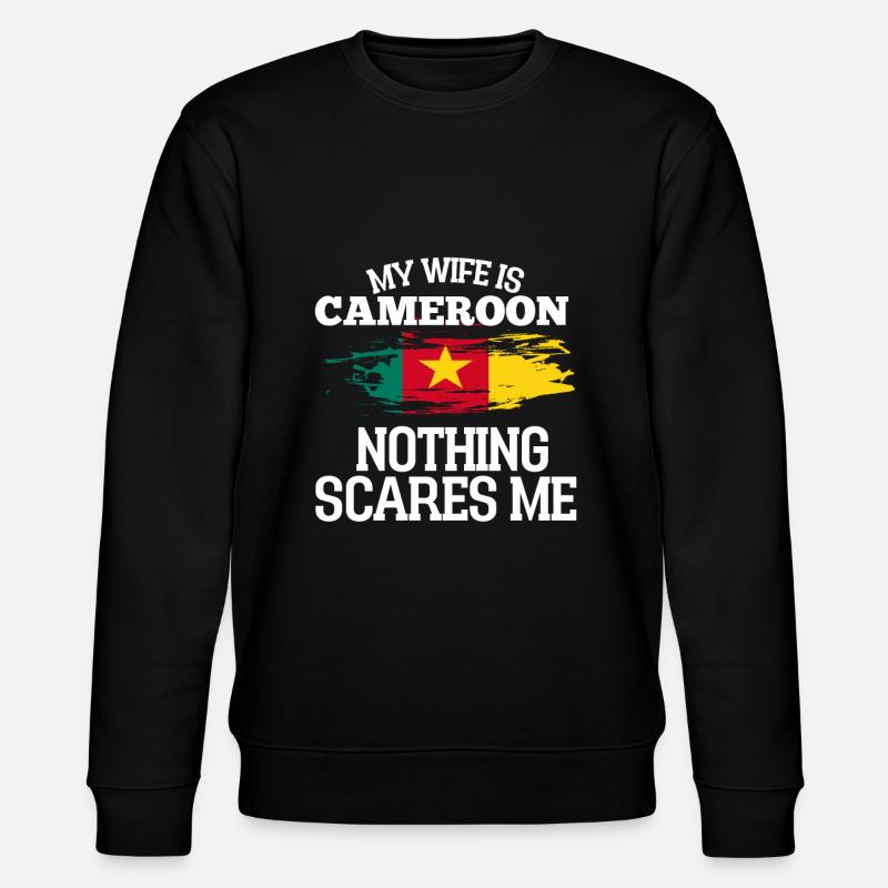 Cameroun - Sweat bio CHANGER Stanley/Stella Unisexe - noir