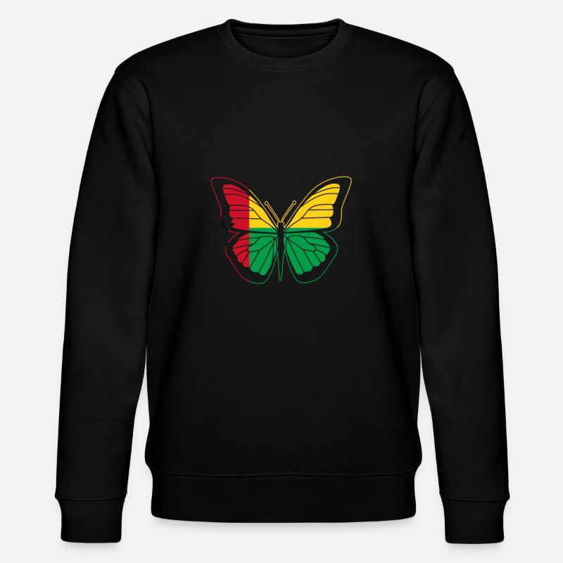 Guinea Bissau - Stanley/Stella Unisex Bio-Sweatshirt CHANGER - Schwarz