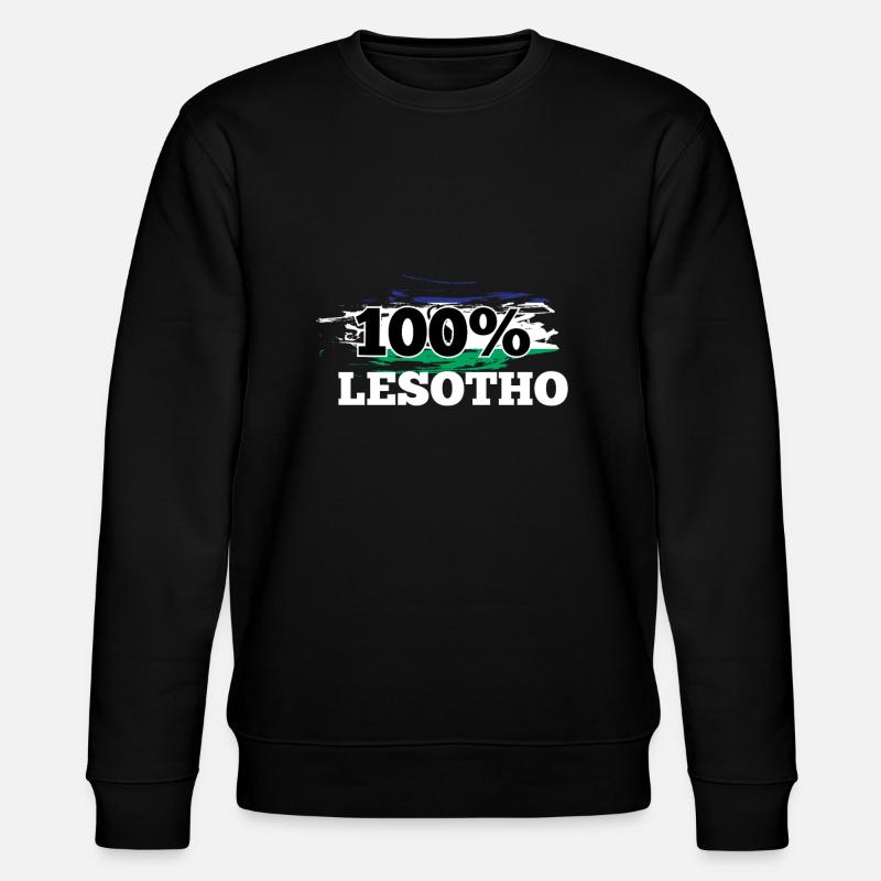 Lesotho - Sweat bio CHANGER Stanley/Stella Unisexe - noir