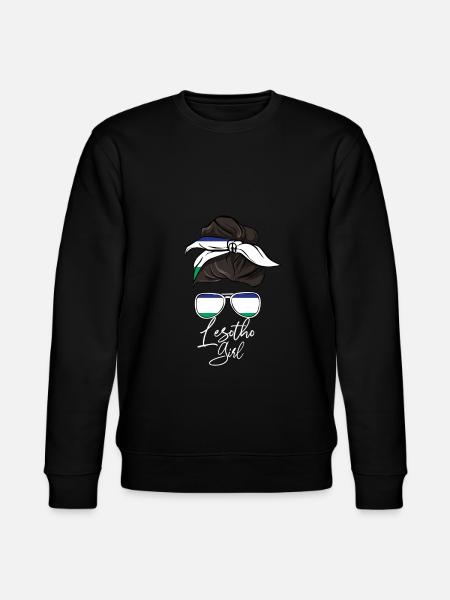 Lesotho - Stanley/Stella CHANGER Unisex Organic Sweatshirt - black
