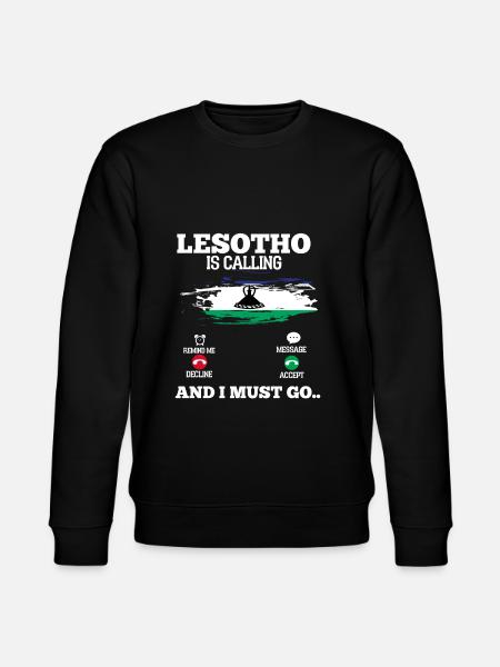 Lesotho - Stanley/Stella CHANGER Unisex Organic Sweatshirt - black