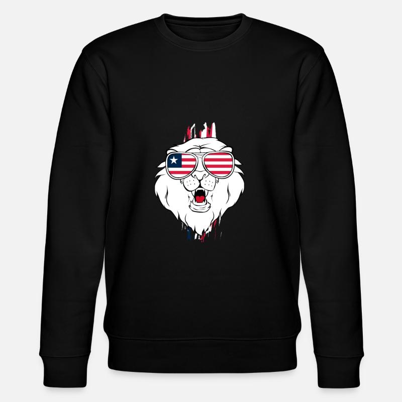 Libya - Stanley/Stella CHANGER Unisex Organic Sweatshirt - black