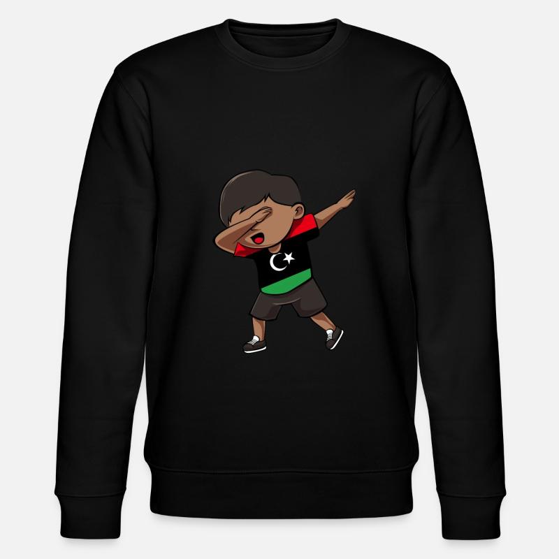 Libya - Stanley/Stella CHANGER Unisex Organic Sweatshirt - black