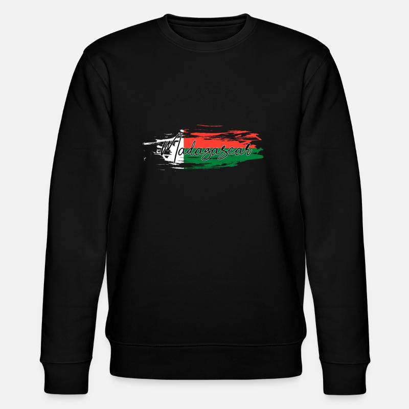 Madagascar - Sweat bio CHANGER Stanley/Stella Unisexe - noir