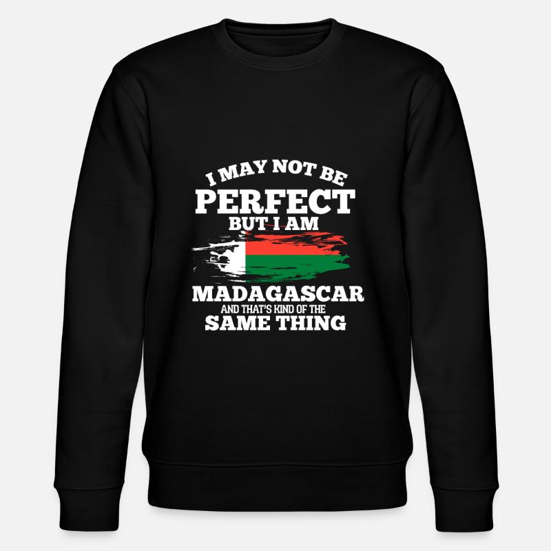 Madagascar - Sweat bio CHANGER Stanley/Stella Unisexe - noir