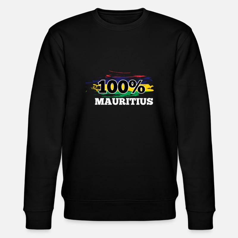 Mauritius - Stanley/Stella Unisex Bio-Sweatshirt CHANGER  - Schwarz