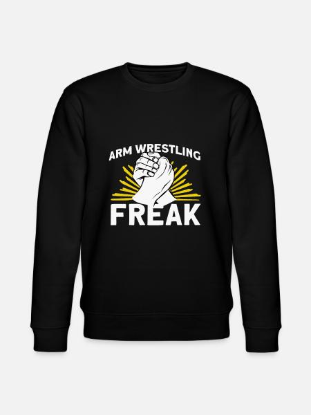 Arm wrestling - Stanley/Stella CHANGER Unisex Organic Sweatshirt - black