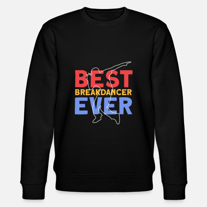 Breakdancing - Stanley/Stella CHANGER Unisex Organic Sweatshirt - black