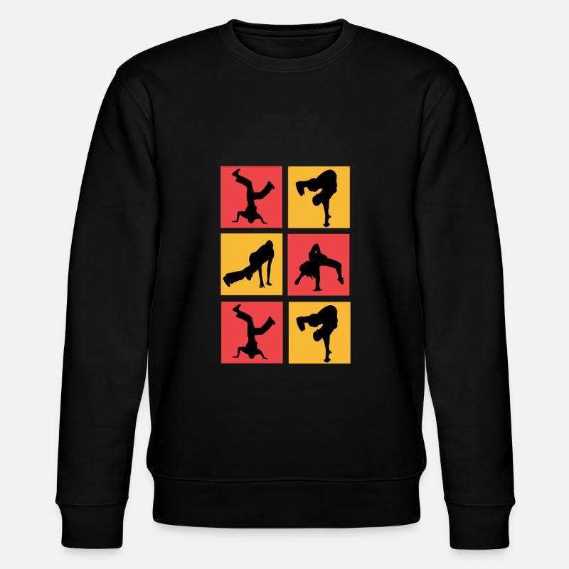 Breakdance - Sweat bio CHANGER Stanley/Stella Unisexe - noir