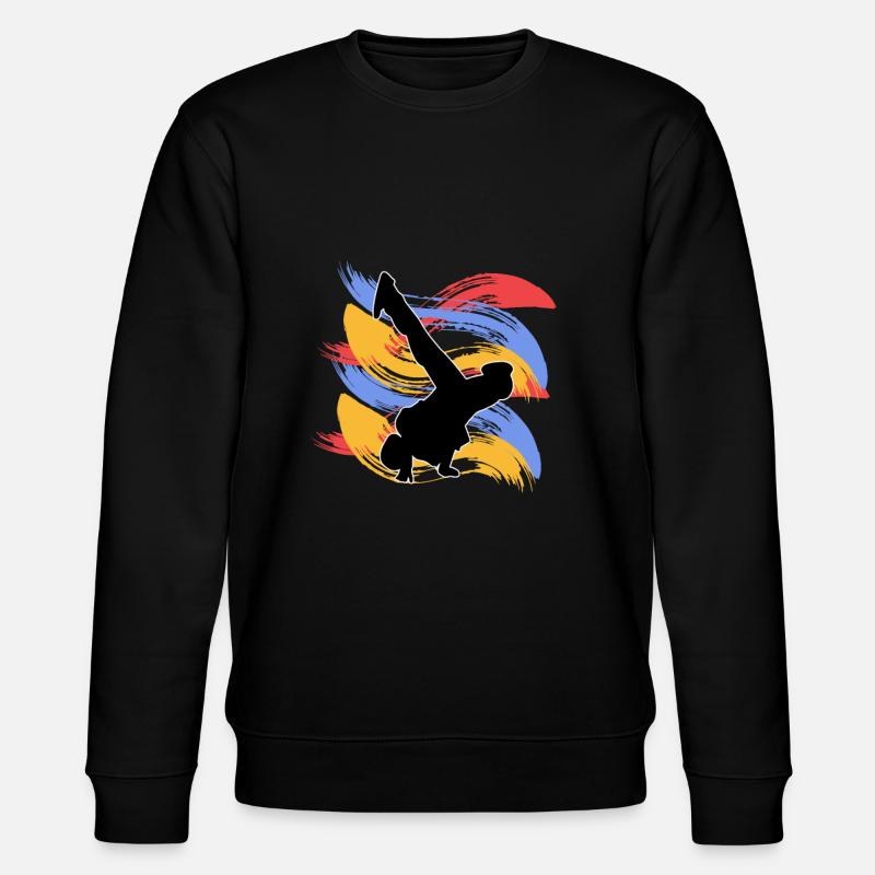 Breakdance - Sweat bio CHANGER Stanley/Stella Unisexe - noir