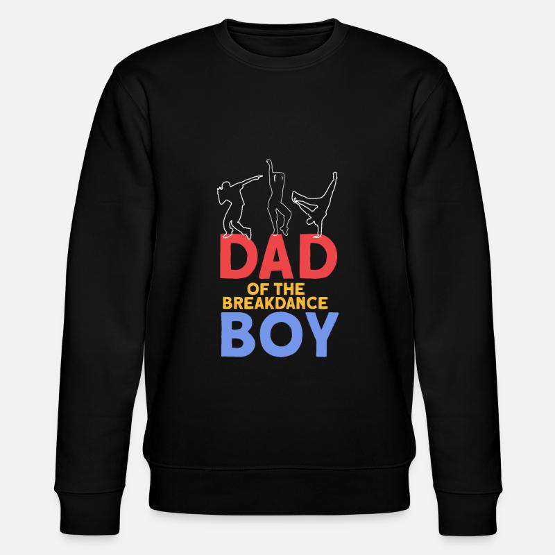 Breakdancing - Stanley/Stella CHANGER Unisex Organic Sweatshirt - black