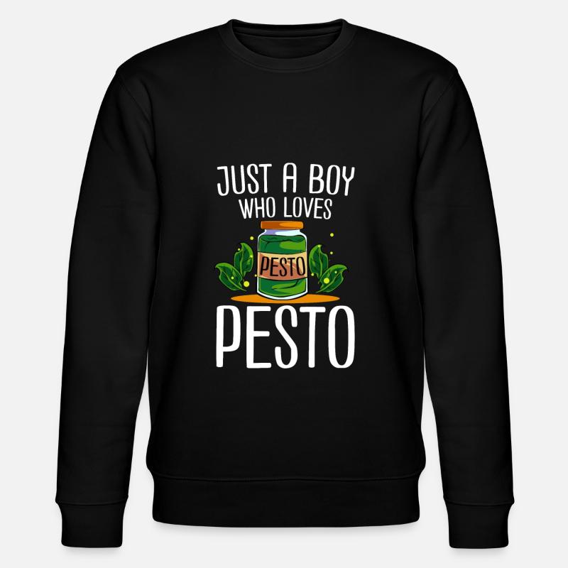 Pesto - Stanley/Stella Unisex Bio-Sweatshirt CHANGER  - Schwarz