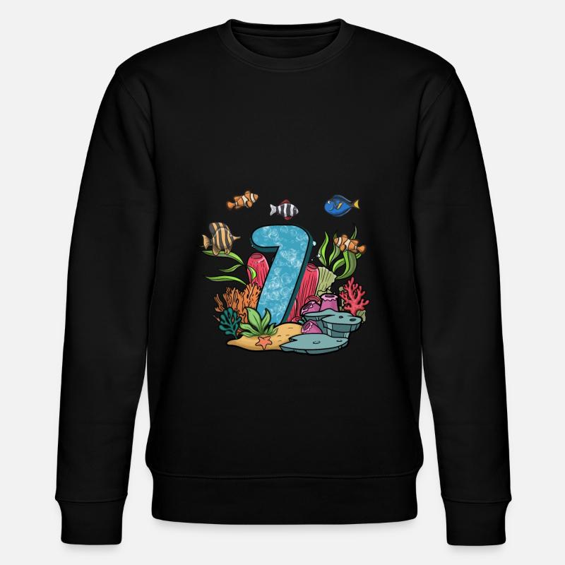 Cadeau de poisson d’aquarium - Sweat bio CHANGER Stanley/Stella Unisexe - noir