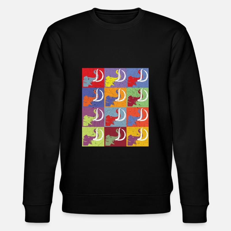 Mammoth - Stanley/Stella CHANGER Unisex Organic Sweatshirt - black