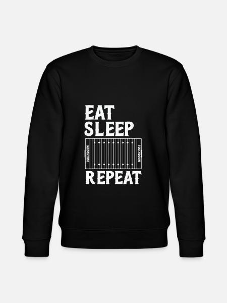American football - Stanley/Stella CHANGER Unisex Organic Sweatshirt - black