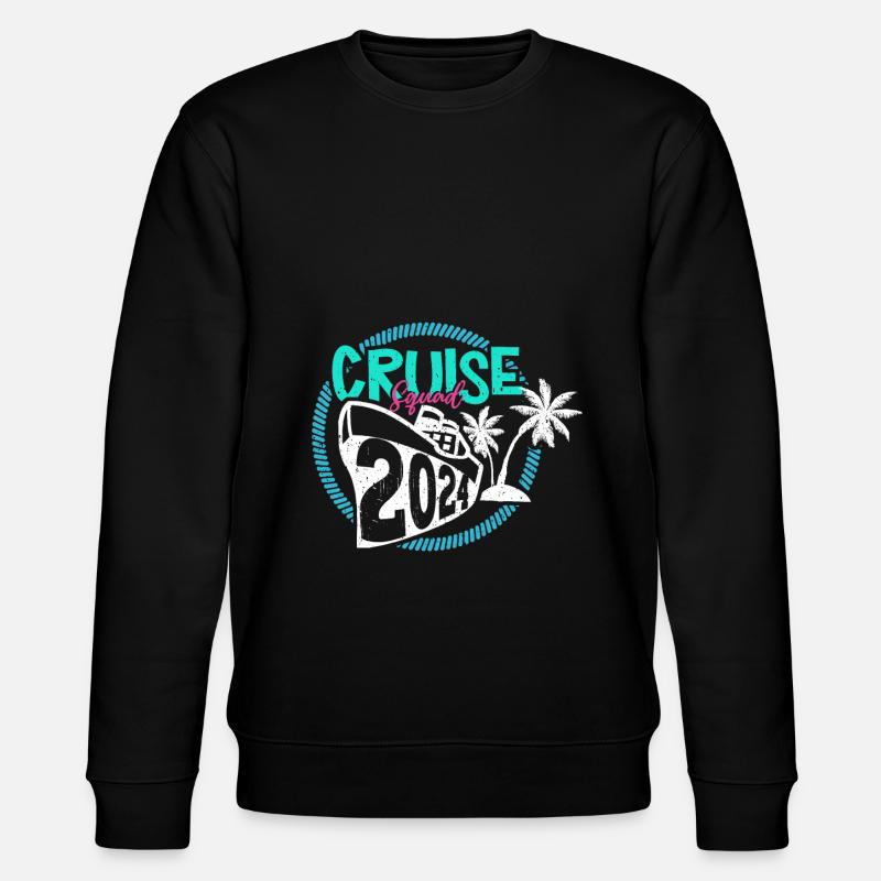 Cruise Cruise Ship Gift - Stanley/Stella CHANGER Unisex Organic Sweatshirt - black
