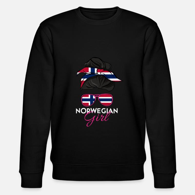Norvégienne - Sweat bio CHANGER Stanley/Stella Unisexe - noir