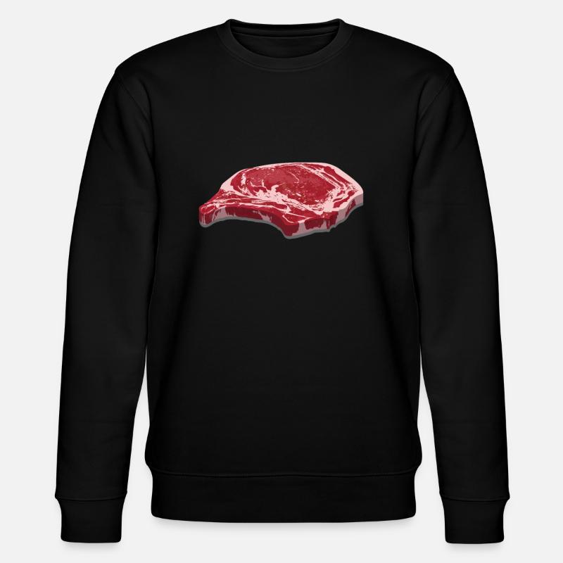 Bifteck - Sweat bio CHANGER Stanley/Stella Unisexe - noir