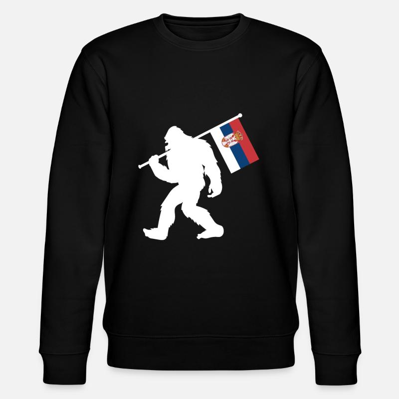 Serbie - Sweat bio CHANGER Stanley/Stella Unisexe - noir