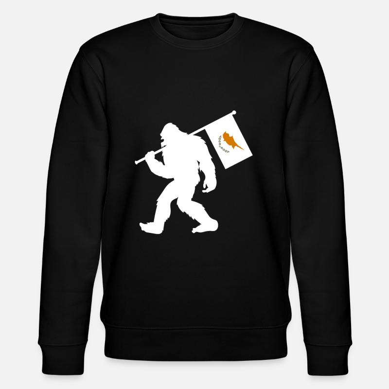 Zypern - Stanley/Stella Unisex Bio-Sweatshirt CHANGER  - Schwarz