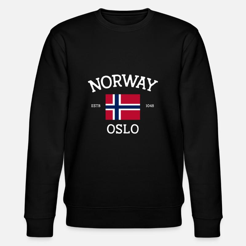 Norway - Stanley/Stella CHANGER Unisex Organic Sweatshirt - black