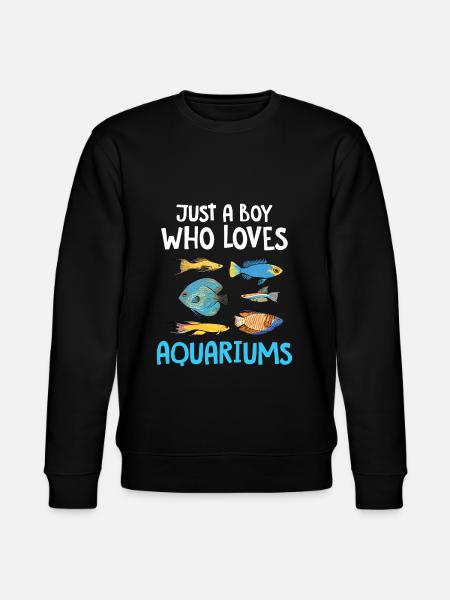 Aquarium - Stanley/Stella CHANGER Unisex Organic Sweatshirt - black