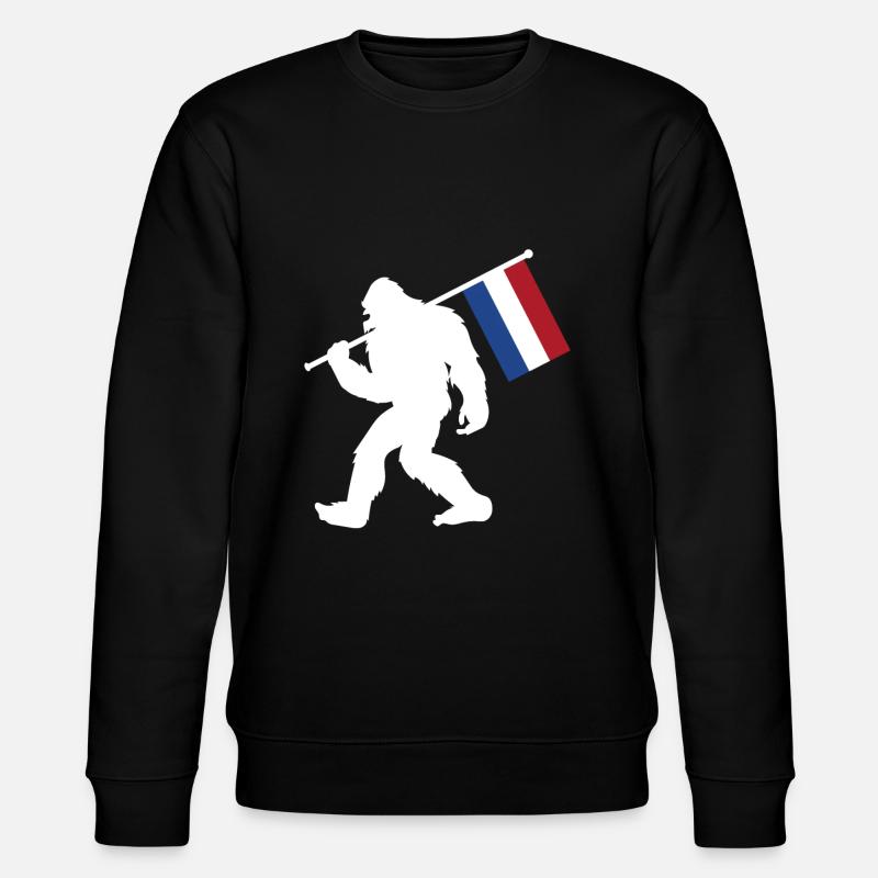 Pays-Bas Bigfoot - Sweat bio CHANGER Stanley/Stella Unisexe - noir