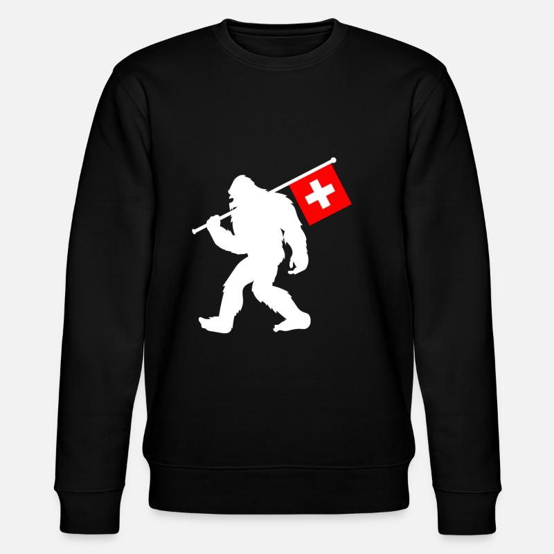 Suisse Bigfoot - Sweat bio CHANGER Stanley/Stella Unisexe - noir