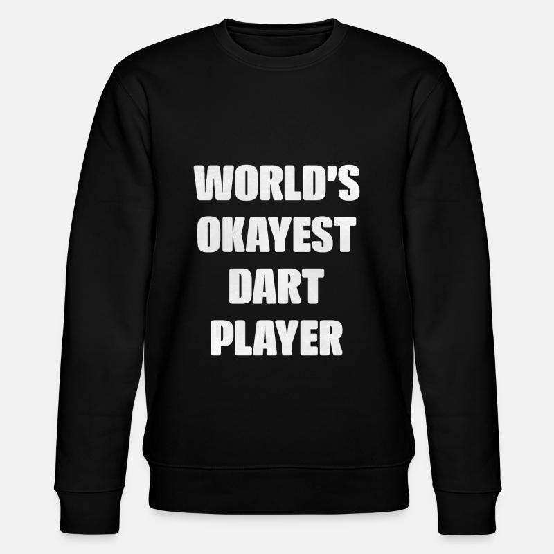 Darts - Stanley/Stella CHANGER Unisex Organic Sweatshirt - black