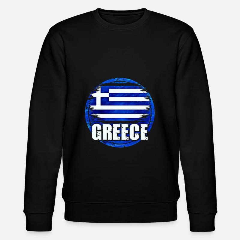 Grèce - Sweat bio CHANGER Stanley/Stella Unisexe - noir