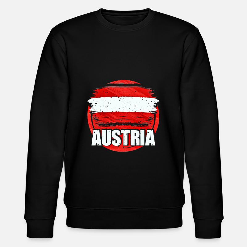 Autriche - Sweat bio CHANGER Stanley/Stella Unisexe - noir