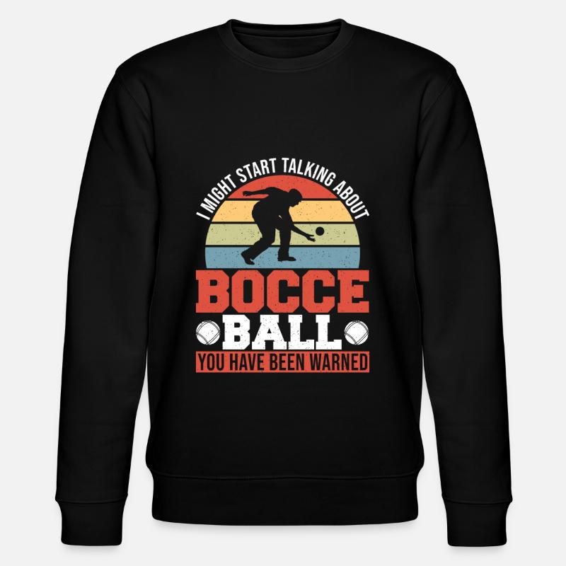 Boccia - Stanley/Stella Unisex Bio-Sweatshirt CHANGER  - Schwarz