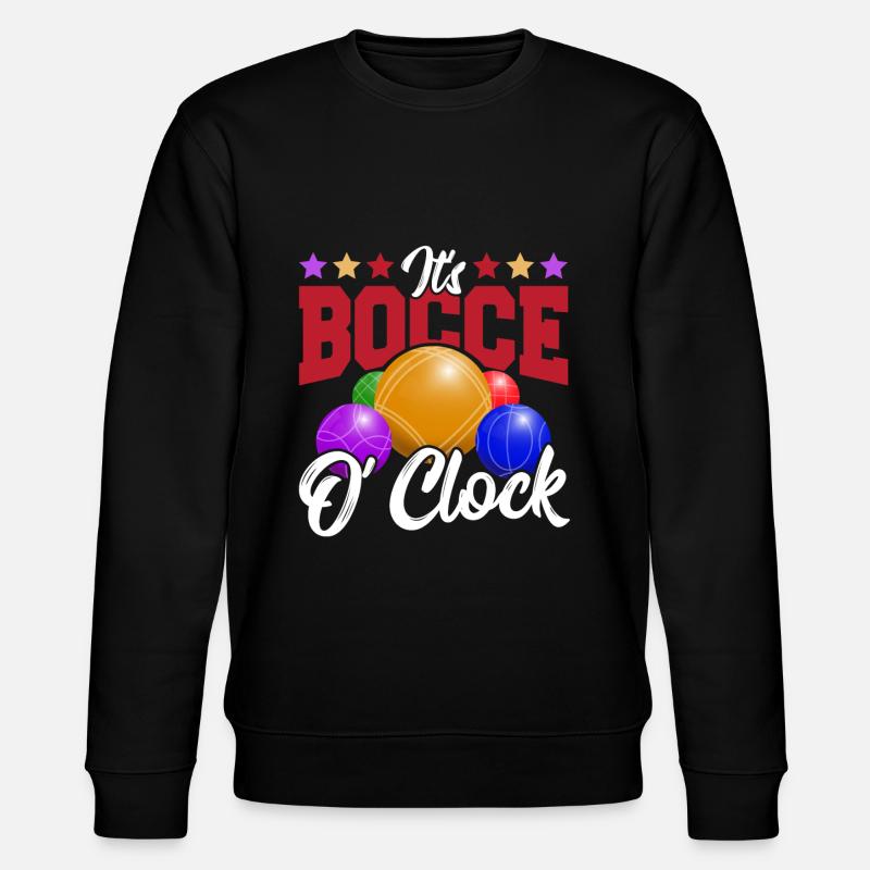 Bocce - Stanley/Stella CHANGER Unisex Organic Sweatshirt - black