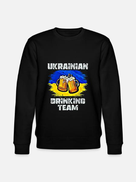 Ukraine Trink Team - Stanley/Stella Unisex Bio-Sweatshirt CHANGER - Schwarz