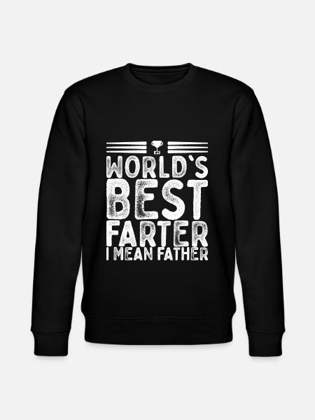Best Father - Stanley/Stella Unisex Bio-Sweatshirt CHANGER  - Schwarz