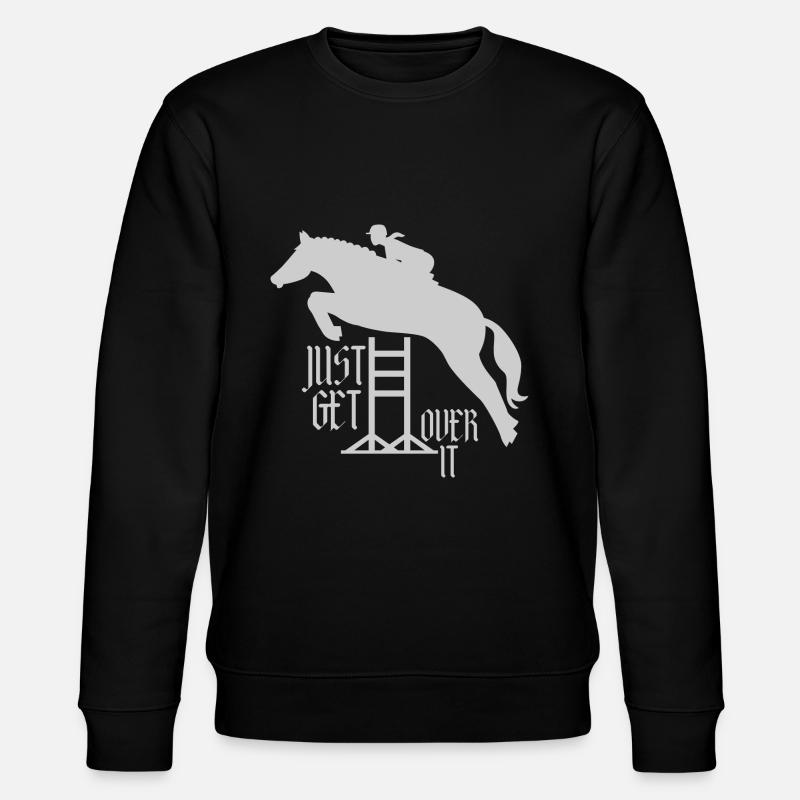 Cheval - Sweat bio CHANGER Stanley/Stella Unisexe - noir