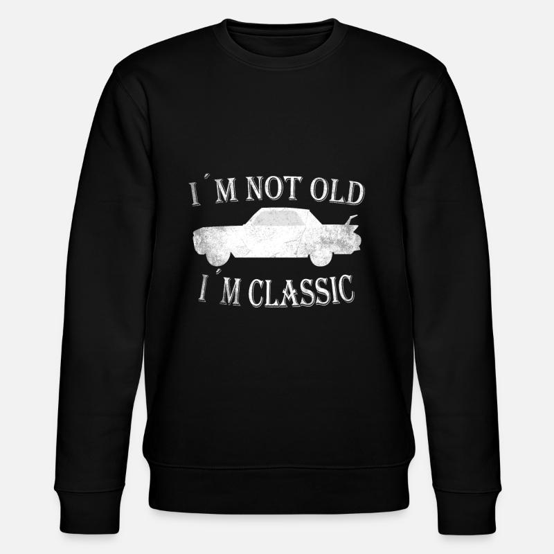 cadeau d'anniversaire drôle disant plus - Sweat bio CHANGER Stanley/Stella Unisexe - noir